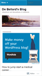 Mobile Screenshot of debellard.wordpress.com