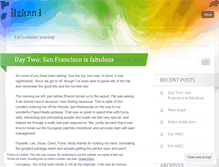 Tablet Screenshot of lizkzn1.wordpress.com