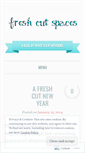 Mobile Screenshot of freshcutspaces.wordpress.com