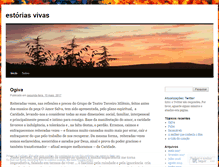 Tablet Screenshot of estoriasvivas.wordpress.com
