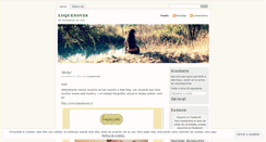 Desktop Screenshot of loquenoves.wordpress.com