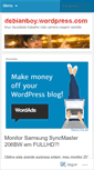 Mobile Screenshot of debianboy.wordpress.com