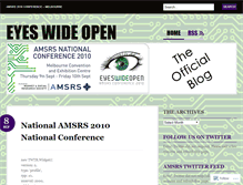 Tablet Screenshot of amsrs2010.wordpress.com