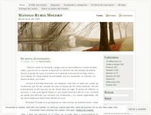 Tablet Screenshot of manolorubia.wordpress.com