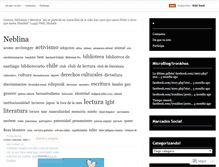 Tablet Screenshot of lectorpatologico.wordpress.com