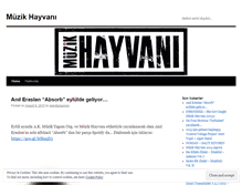 Tablet Screenshot of muzikhayvani.wordpress.com