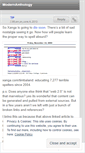 Mobile Screenshot of modernanthology.wordpress.com