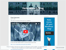 Tablet Screenshot of helenauke.wordpress.com