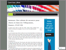 Tablet Screenshot of centfoislillois.wordpress.com