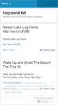 Mobile Screenshot of haywardwi.wordpress.com