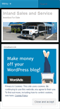 Mobile Screenshot of inlandsalesandservice.wordpress.com