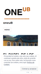 Mobile Screenshot of oneub.wordpress.com