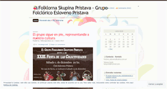 Desktop Screenshot of folklorapristava.wordpress.com