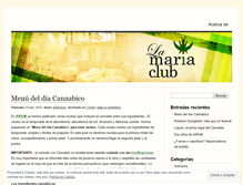 Tablet Screenshot of lamariaclub.wordpress.com