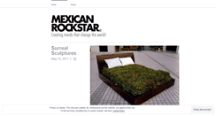 Desktop Screenshot of mexicanrockstars.wordpress.com