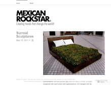 Tablet Screenshot of mexicanrockstars.wordpress.com