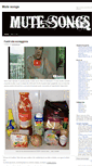 Mobile Screenshot of mutesong.wordpress.com