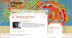 Desktop Screenshot of dsastreclothing.wordpress.com