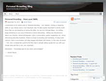 Tablet Screenshot of personalbrandingblogs.wordpress.com