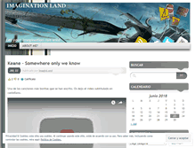 Tablet Screenshot of imaginationland.wordpress.com