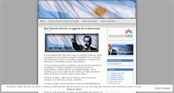 Desktop Screenshot of juliocobospresidente.wordpress.com