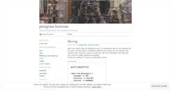 Desktop Screenshot of peregrina.wordpress.com