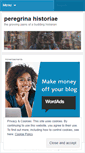 Mobile Screenshot of peregrina.wordpress.com