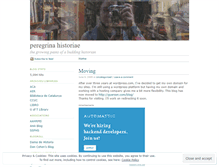 Tablet Screenshot of peregrina.wordpress.com