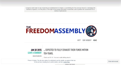 Desktop Screenshot of freedomassembly.wordpress.com