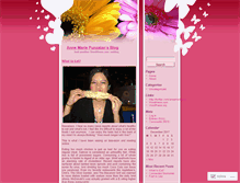 Tablet Screenshot of annemariepunzalan.wordpress.com