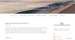 Desktop Screenshot of lisandrulisandru.wordpress.com