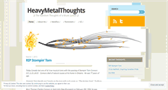 Desktop Screenshot of heavymetalthoughts.wordpress.com