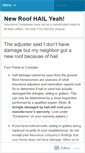 Mobile Screenshot of newroofhailyeah.wordpress.com