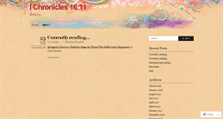 Desktop Screenshot of chron1611.wordpress.com