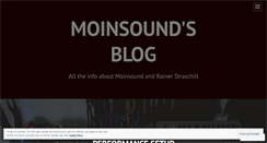 Desktop Screenshot of moinsound.wordpress.com