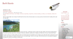 Desktop Screenshot of barbharris.wordpress.com