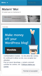 Mobile Screenshot of maternmoi.wordpress.com
