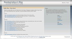 Desktop Screenshot of boedaqmelayu.wordpress.com