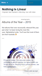 Mobile Screenshot of nothingislinear.wordpress.com
