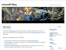 Tablet Screenshot of leluand57.wordpress.com
