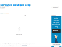 Tablet Screenshot of eurostyleblog.wordpress.com