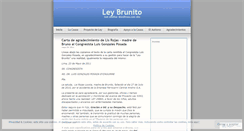 Desktop Screenshot of leybrunito.wordpress.com