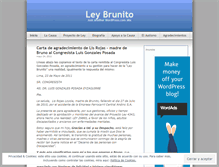 Tablet Screenshot of leybrunito.wordpress.com