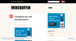 Desktop Screenshot of mikeduffin.wordpress.com