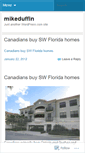 Mobile Screenshot of mikeduffin.wordpress.com