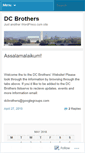 Mobile Screenshot of dcbrothers.wordpress.com