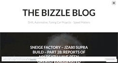 Desktop Screenshot of mrbizzle.wordpress.com