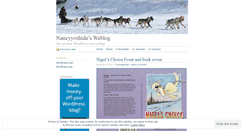 Desktop Screenshot of nancyyoshida.wordpress.com