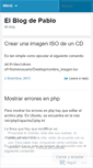 Mobile Screenshot of elblogdepablo.wordpress.com