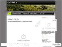 Tablet Screenshot of egoteca.wordpress.com